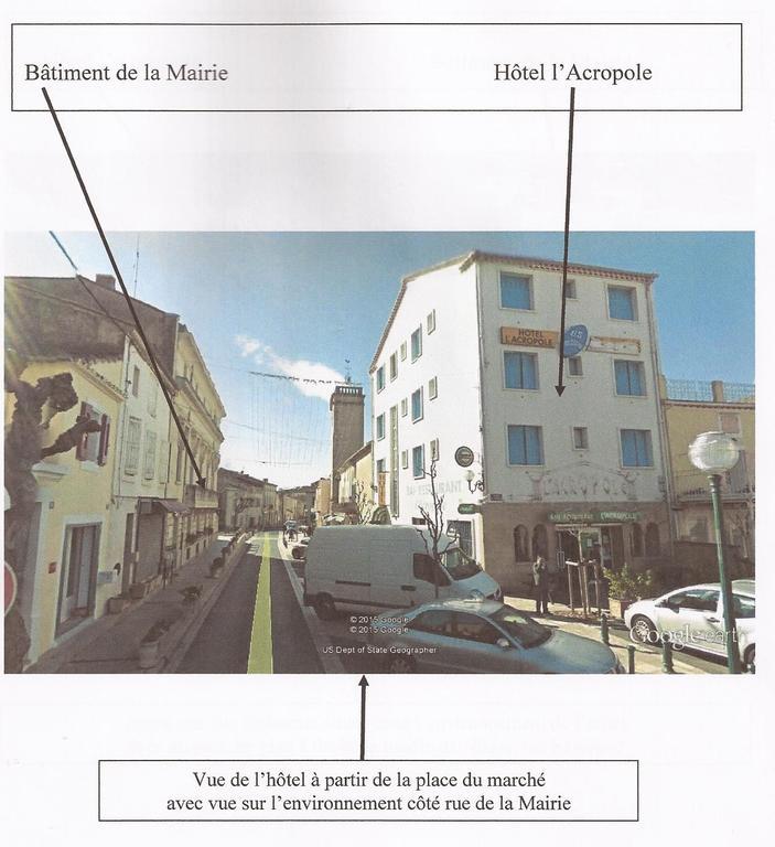 Hotel L'Acropole Nissan-lez-Enserune Exterior foto